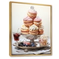 thumbnail image 2 of Designart "Delectable French Pastries I" Food & Beverage Floater Framed Canvas Wall Art, 2 of 7