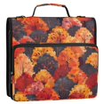 thumbnail image 2 of ALAZA Zipper Binder Autumn Trees 3 Ring Trapper Keeper File Folder Organizer Bag, 2 of 8