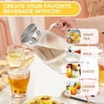 thumbnail image 3 of Jarra de cristal SUSTEAS Penguin de 3 litros con tapa para bebidas frías y calientes, 3 of 7
