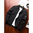 thumbnail image 4 of Casual Bomber Varsity Rompevientos Deportiva Moda Chamarra, 4 of 8