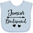 thumbnail image 3 of Inktastic Junior Bridesmaid Wedding Bridal Party Girls Baby Bib, 3 of 4