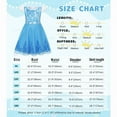 thumbnail image 5 of Benylion Princess Dress Up Set with 2 Accessories Girls Halloween Costume Birthday Party Dress 3-10 Years, 5 of 7