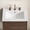 Only 24in sink 3holes, variant on LHKJ Wall-Mounted Vanity with Ceramic Basin, Modern