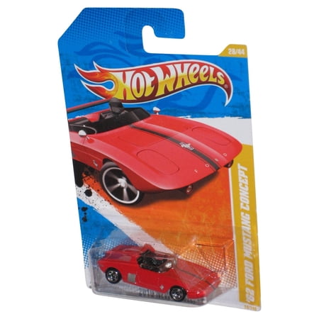 Hot Wheels 2010 New Models Red '62 Ford Mustang Concept Toy Car 28/240