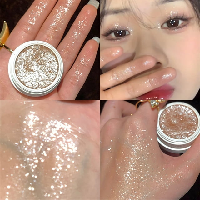 Diamond Eye Shadow Palette Gorgeous Glitter Eyeshadow Glossy Shiny Highlighter Shadow Shimmer Cowherd Weaver Girl Eyes Makeup02 Weaver Girl He Qiyong unisex
