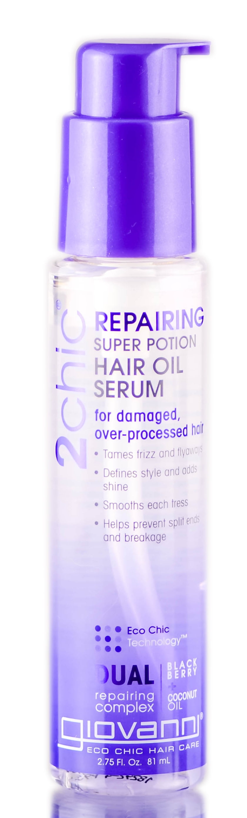 Giovanni 2 Chic Repairing Super Potion Hair Oil Serum 2.75oz Pack of