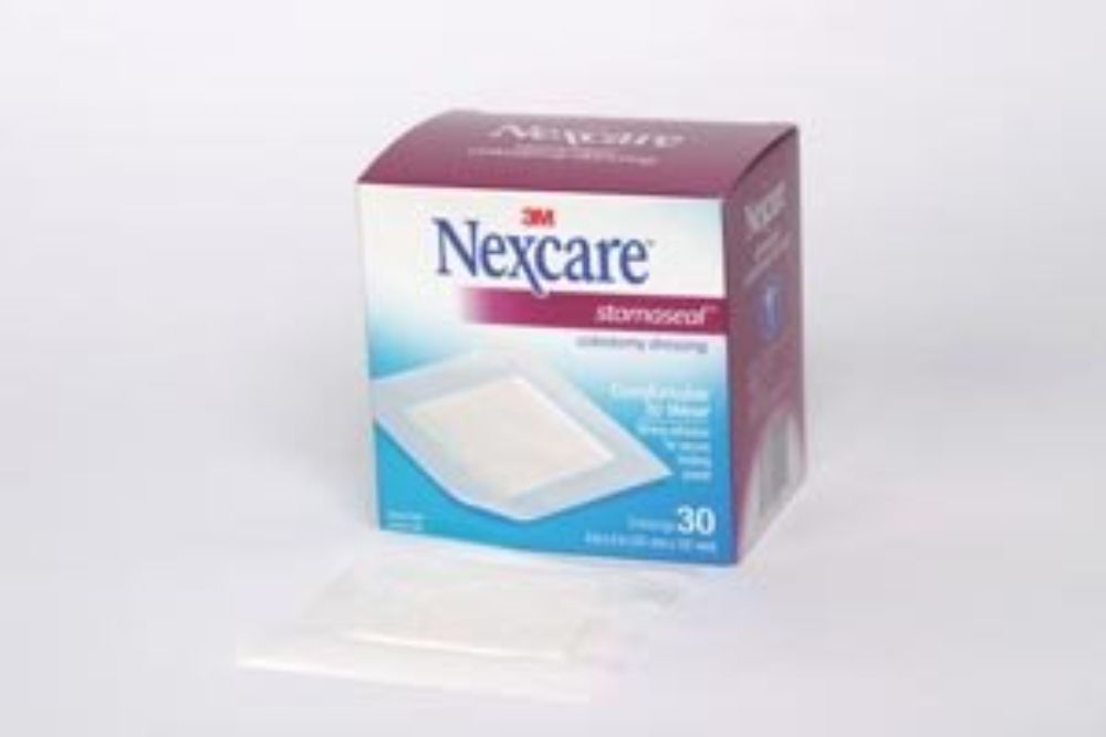 3M Colostomy Dressing Stomaseal4 X 4" Durapore Pad 1507