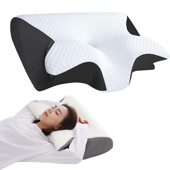 Neckhaven Pillow Hospitality Collection, Neck Haven Hotel Collection with Cooling Cover, Neckhaven Ergonomic Cervical Neck Pillow for Adult, Relieve Neck Pain