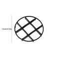 thumbnail image 3 of Flowerpots with Dish Ceramic, Prevention Flower Pot Reusable Mesh Pad Plant Rack Stand Flower Pot Feet Elevator Support Drainer Flowerpot Plants Root Rot Prevention, Flower Pots, 3 of 3