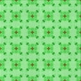 thumbnail image 1 of Ahgly Tapis d'Intérieur Lavable en Machine Carré Vert Transitionnel, 7 Pieds Carré, 1 of 7