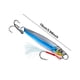 thumbnail image 3 of Señuelo para Pesca Vertical Metal Cebo Duro Artificial Curricán Jigging Trucha () Azul, 3 of 3