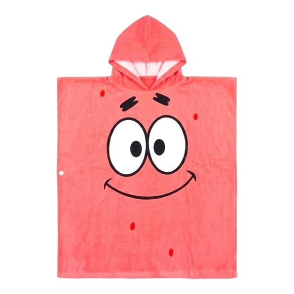 Bata Nickelodeon para Niño con Capucha Diseño Patricio Estrella Rosa