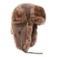thumbnail image 3 of Sombrero de de invierno con orejeras PU Cálido a prueba Gorros resistentes al frío Sombreros café botón Zulema Sombrero de soldado de invierno, 3 of 6