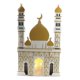 thumbnail image 5 of Calendario de Adviento de Ramadán Ramadán Mubarak Decoración con Light Led Wooden Advent Calendar Eid Mubarak Decoración para escritorio Inicio, 5 of 8