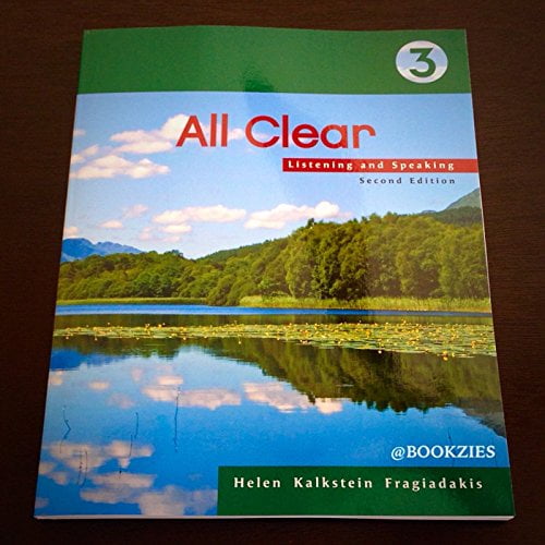 Pre-Owned All Clear 3: Listening and Speaking, 2nd Edition, 9781413017052, 1413017053, Paperback, 2 edition