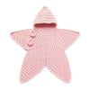 Hooded Crochet Baby Star Suit, Hand Knit Starfish Outfit with Decorative Buttons, Soft Infant Photography Prop for Newborn Shoots, Ideal Baby Shower Gift
