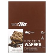Protein Wafers, Chocolate Creme, 9 Packs, 1.48 oz (42 g) Each, Optimum Nutrition