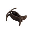 thumbnail image 2 of Eoperou Women Hair Clip Solid Color Easy Operate Strong Claw Anti-slip Cross Hair Decoration Headwear Hair Scratching Hair Gripper Hair Accessories, 2 of 8