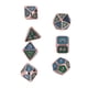 thumbnail image 4 of Dados, 7 piezas de dados de múltiples caras, dados de metal, artesanía excepcional, 4 of 8