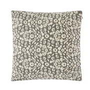 Better Homes and Gardens Ivory Burned Blooms Pillow, 20"x20"