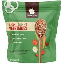 Dehydrated Mixed Vegetables, All Natural Dried Ramen Topping, Adds Color Flavor and Texture to your Vegetable Soups and Stews, 5lb Bag.