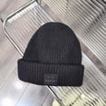 thumbnail image 1 of Gorro con peluca para mujer, de pelo largo desmontable, para otoño e invierno, tejido de lana, con cubierta completa para la cabeza, gorro con peluca, gorro para el frío, 1 of 5