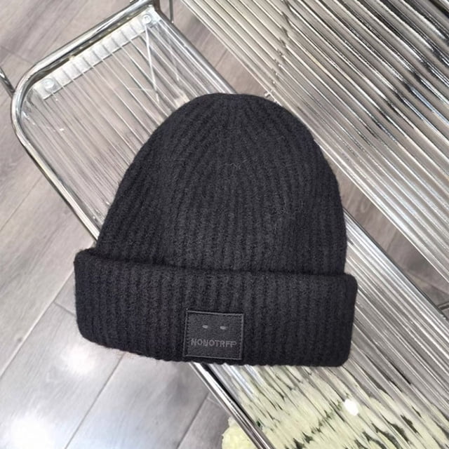 Gorro con peluca para mujer, de pelo largo desmontable, para otoño e invierno, tejido de lana, con cubierta completa para la cabeza, gorro con peluca, gorro para el frío