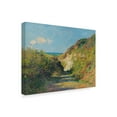 thumbnail image 2 of Trademark Fine Art 'The Sunken Path, 1882' Canvas Art by Claude Monet, 2 of 3