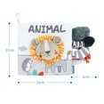 thumbnail image 3 of Libro 3D de dibujos animados, libro táctil 3D, libro de lectura de aprendizaje de poliéster para niños pequeños Ehuebsd libre de BPA, 3 of 8