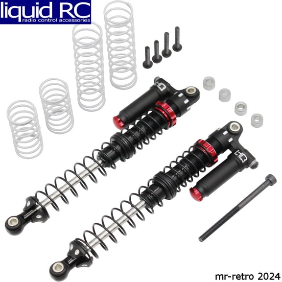 Hot Racing TD110RV02 110mm Aluminum Piggyback Shocks Adjustable