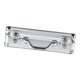 thumbnail image 3 of Caja de herramientas de aleación de aluminio, caja de almacenamiento ligera con cerradura, maletín de mano L y Plata, 3 of 8
