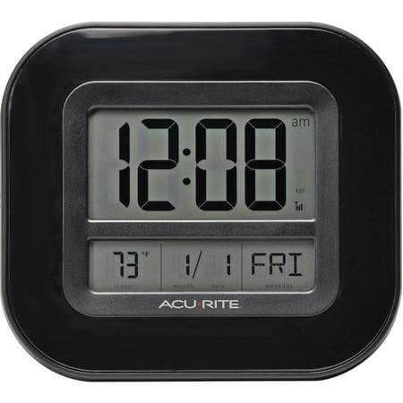 Chaney Instrument Acu-Rite Atomic Digital Wall Clock