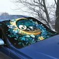thumbnail image 3 of Jiueut Panda Moon Floral Print Auto Windshield Cover for Ice and Snow, UV-Blocking Winter Windshield Cover Tough Snow Shield Protection Winter Essentials for Women Men, 3 of 6