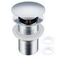 thumbnail image 1 of Tailero lavabo la cuenca del baño Click-CLACK Dome Fregadero no rectado Push Botón, 1 of 6