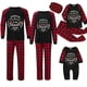 thumbnail image 3 of Pijamas familiares a juego de Navidad, Conjunto de pijama negro luminoso, miembro orgulloso de la lista traviesa, 2023, 3 of 3