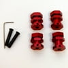 STRC 17mm Hex Conversion Kit, Red: Slash, Stamped, Rustler, Bandit, STRT365417R