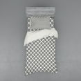 thumbnail image 1 of Ambesonne Tribal Bedding Set 3 Pcs, Grunge, Twin, Black White, 1 of 3