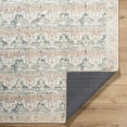 thumbnail image 6 of BoutiqueRugs Arushi Traditional Runner Rug - Machine Washable - Medium Green, Cream, Tan - 2'7" x 7'10" Runner, 6 of 7