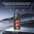thumbnail image 4 of Frosted Process for Samsung Galaxy S24 Ultra Cast Screen Ink Screen Phone Case, 0 Power Consumption Intelligent Screen Projection "Black Technology" NFC Chip, Dedicated APP, Free Casting, Black, 4 of 14