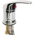 thumbnail image 2 of Kit de grifo de barbería, cuenco para champú de ducha, grifo de agua para el hogar, salón de spa, mezclador frío y caliente para cama o unidad de lavado trasero (plata) esquí esquí Gafas de esquí, 2 of 5