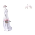 thumbnail image 1 of Figura de dama de y esculturas de , estatua de niña nórdica moderna, adornos de animales únicos para estantería, mesa, decoración de, 1 of 8