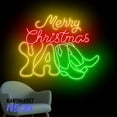 thumbnail image 2 of Handmadetneonsign Merry Christmas Y'all Boots Neon Sign, Cowboy Boots Led Sign, Christmas Gift, Holiday Wall Decor 82382, 2 of 5
