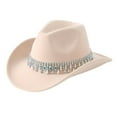 thumbnail image 3 of Riforla Men's and Women's Jazz Top Hat Western Cowboy Flash Bride Hat European and Holiday Crazy Top Hat Sun Hats WH2, 3 of 3