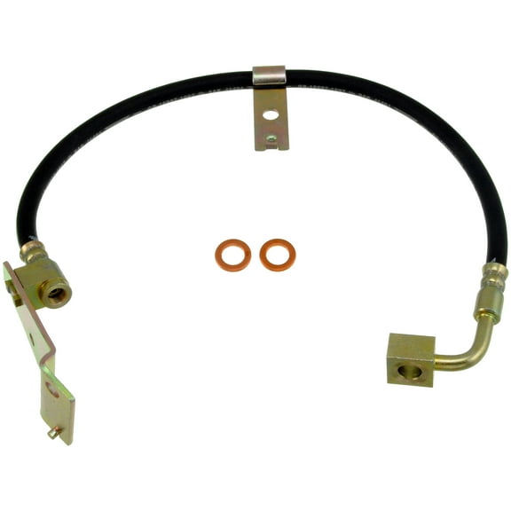 Dorman H38200 Front Passenger Side Brake Hydraulic Hose for Specific Dodge / Plymouth Models Fits select: 1996-1997 DODGE RAM VAN, 1993-1997 DODGE RAM WAGON