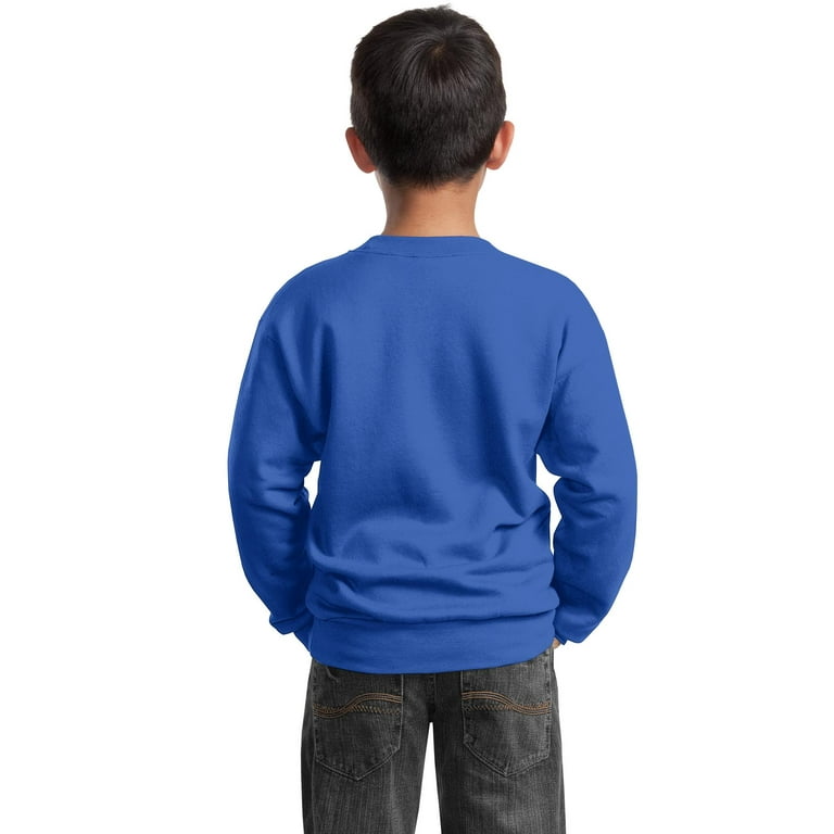 Boys royal blue sweatshirt new arrivals