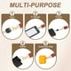 thumbnail image 4 of Correa elástica Uxcell para llaves, correa de cuello para llavero para mujeres y hombres, correa larga para identificación, billetera, teléfono, tarjeta, 4 of 6