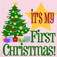 thumbnail image 2 of CafePress - Baby's First Christmas Onesie, Infant Bodysuit - Baby Light Bodysuit, Size Newborn - 24 Months, 2 of 4