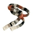 thumbnail image 1 of Wmool With Warm Color Splicing Contrast Striped Scarf Long Narrow Scarves Winter, 1 of 8