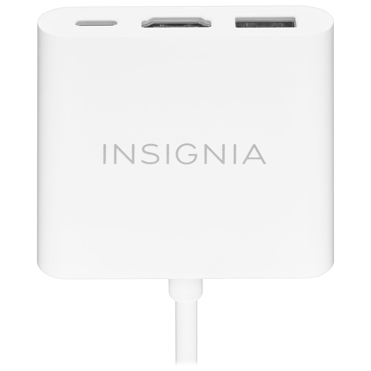 Insignia USB-C to HDMI Multiport Adapter – 4K HDMI, USB 3.0 & USB-C PD – Black
