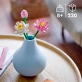 thumbnail image 3 of LEGO Lotus Flowers Building Kit, Artificial Flowers for Decoration, Family Gift Idea, Aesthetic Room Décor for Kids, Building Toy for Girls and Boys Ages 8 and Up, 40647, 3 of 8